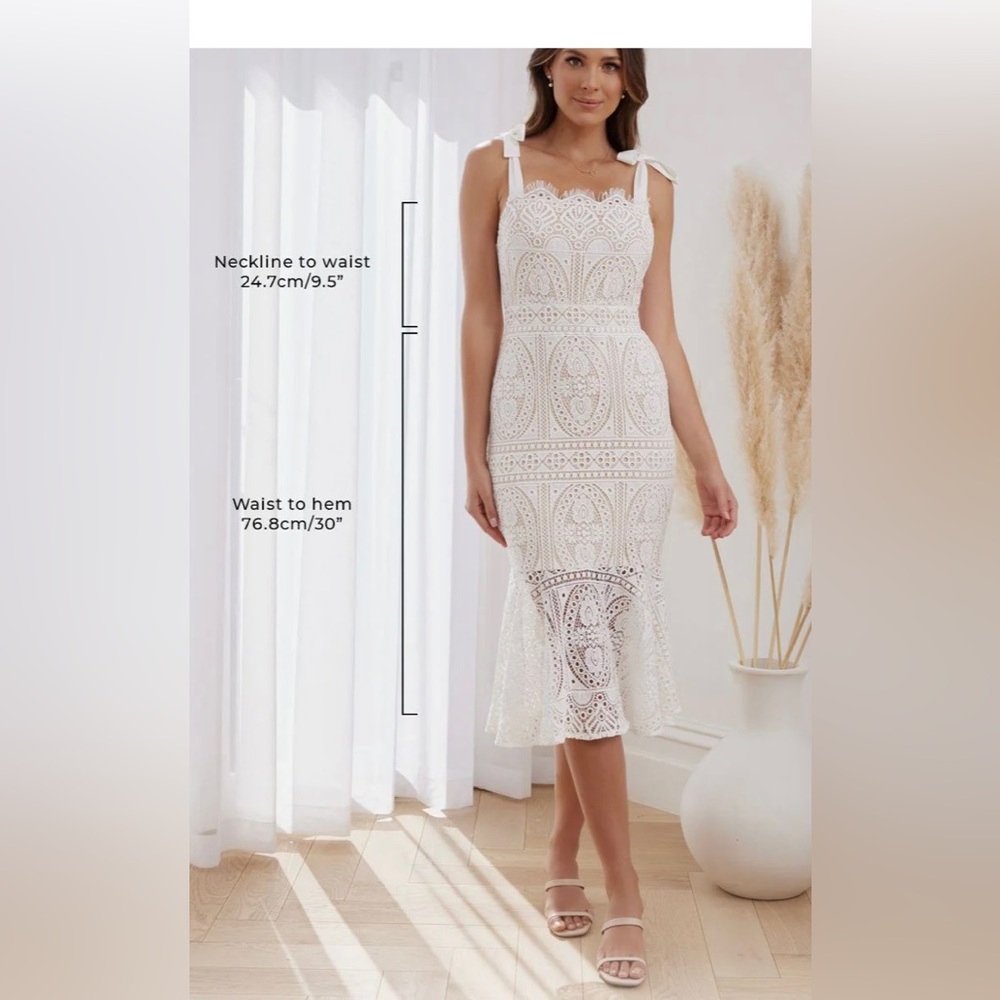 NWT Two Sisters the Label Reynella White Dress